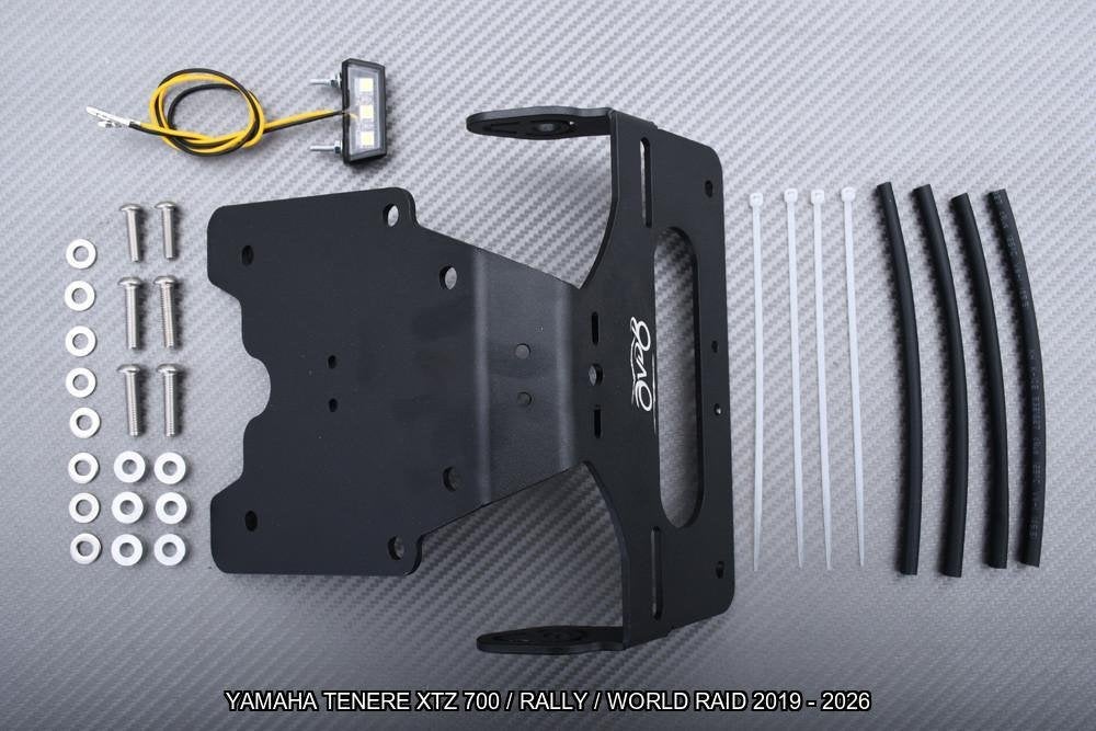 Kentekenplaathouder YAMAHA TENERE 700 / WORLD RAID 2019 2026, Ophalen of Verzenden, Nieuw