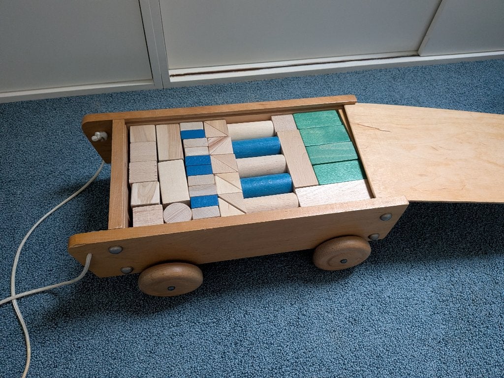 Houten blokken, Ophalen, Gebruikt, Overige typen