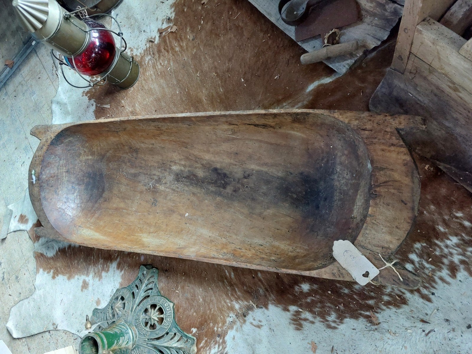 oudeouten troggen groot en kleinere, Ophalen