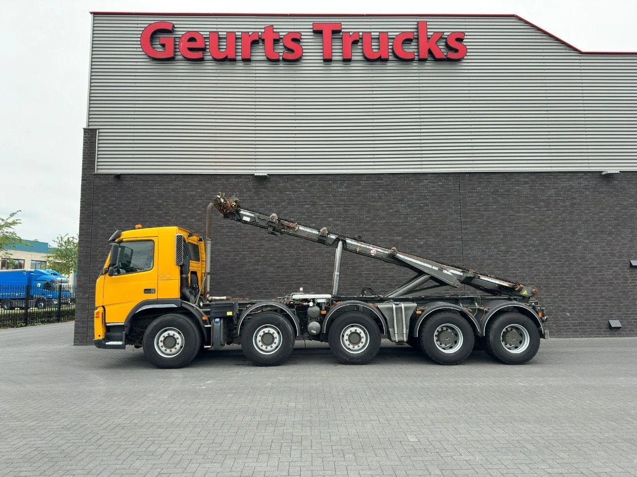Terberg FM 2850 10X4 KETTING/CHAIN/KETTENSYSTEM/CONTAINER, Automaat, Euro 5, Achterwielaandrijving, Bedrijf
