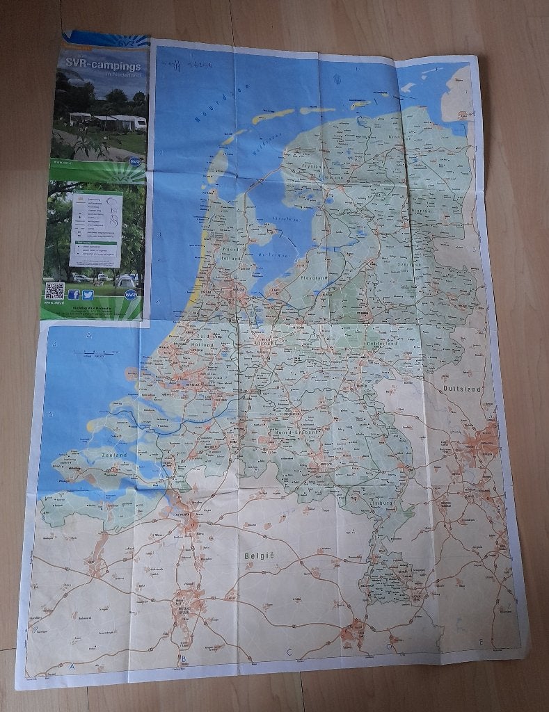 ALLE SVR CAMPINGS IN NEDERLAND, Ophalen of Verzenden, Gebruikt