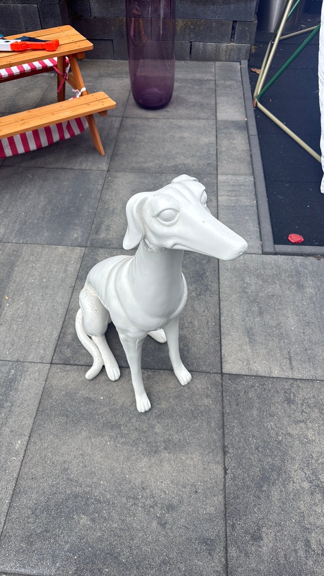 Beeld hond, Ophalen, Zo goed als nieuw