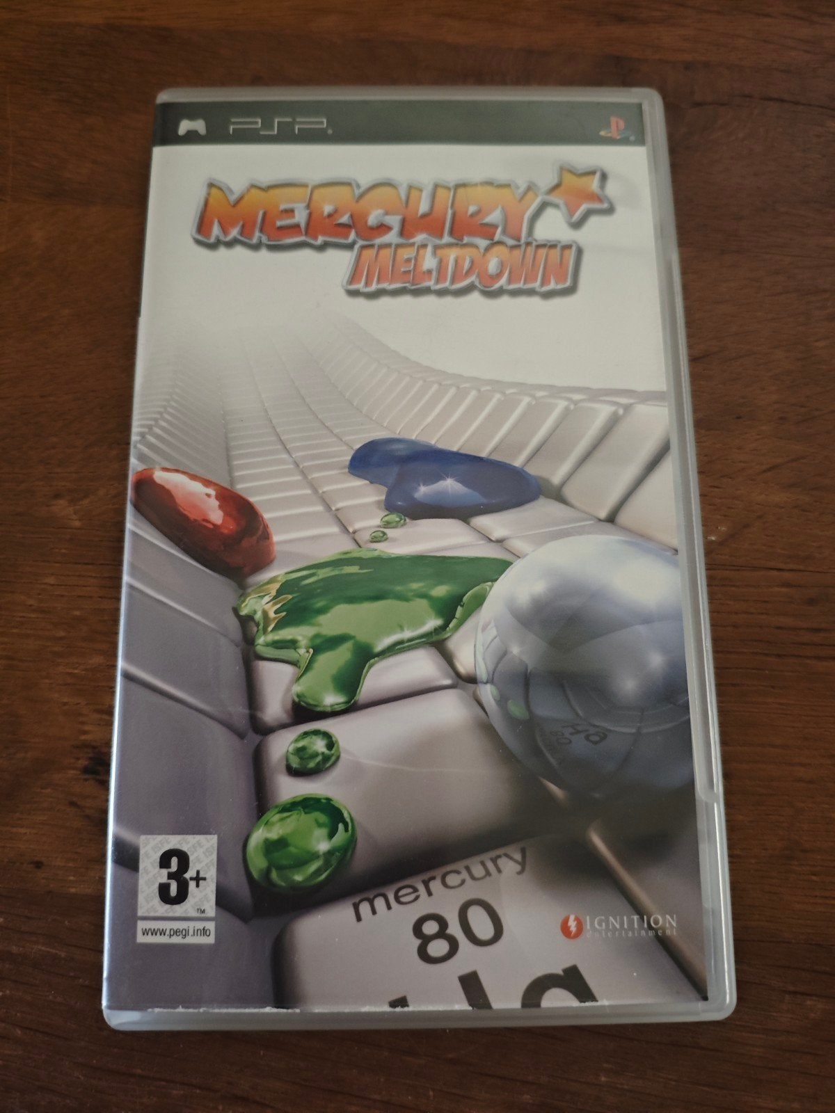Mercury Meltdown PSP, Spelcomputers en Games, Puzzel en Educatief, 1 speler, Ophalen of Verzenden, Zo goed als nieuw