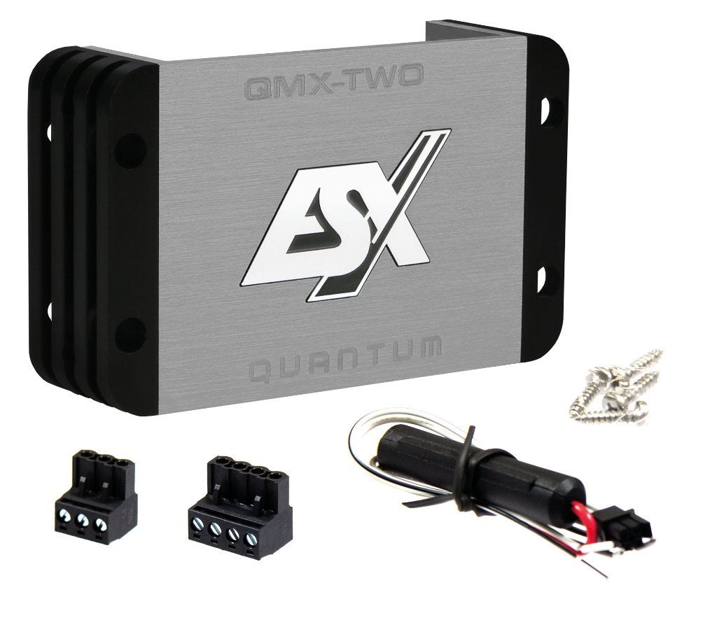 ESX QMX-TWO Quantum 2 kanaals micro versterker 320WRMS, Am Breilingsweg 3, 76709 Kronau, Duitsland, Audio Design, Nieuw, Ophalen of Verzenden