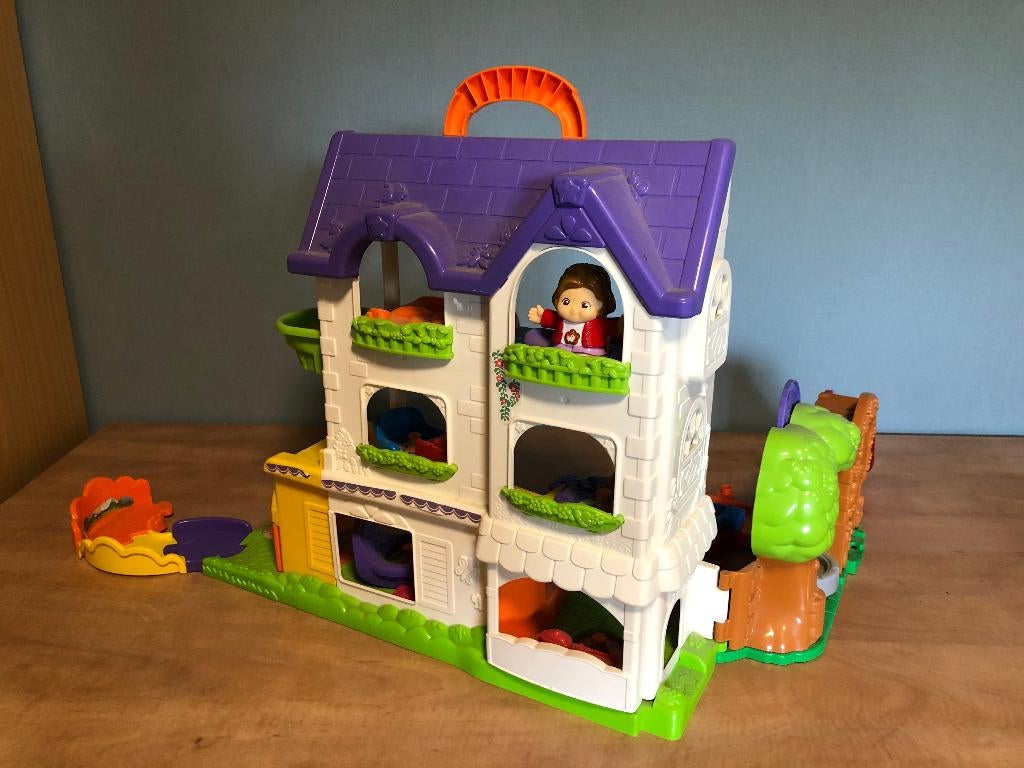Vtech vrolijke vriendjes speelhuis, Ophalen of Verzenden, Zo goed als nieuw