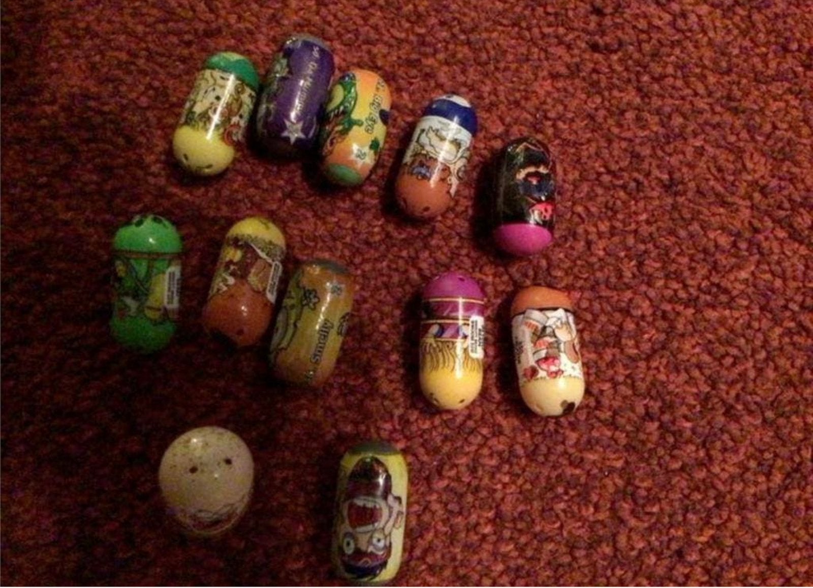 MAGNEET SPEELTJES  🌺 12 stuks Mighty Beanz, Verzenden, Gebruikt