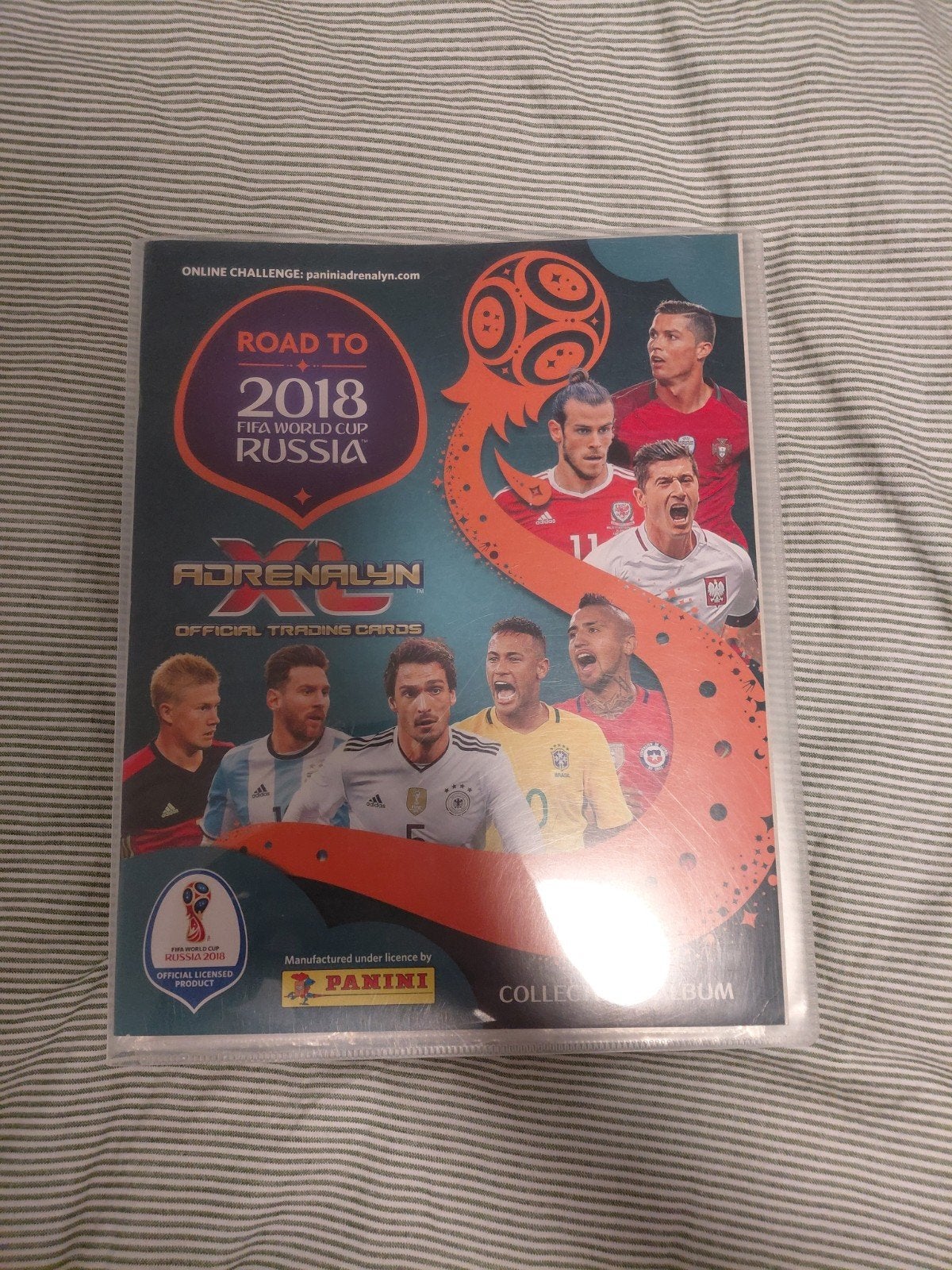 Panini adrenalyn 2018 voetbalboek, Ophalen of Verzenden, Nieuw, Meerdere plaatjes