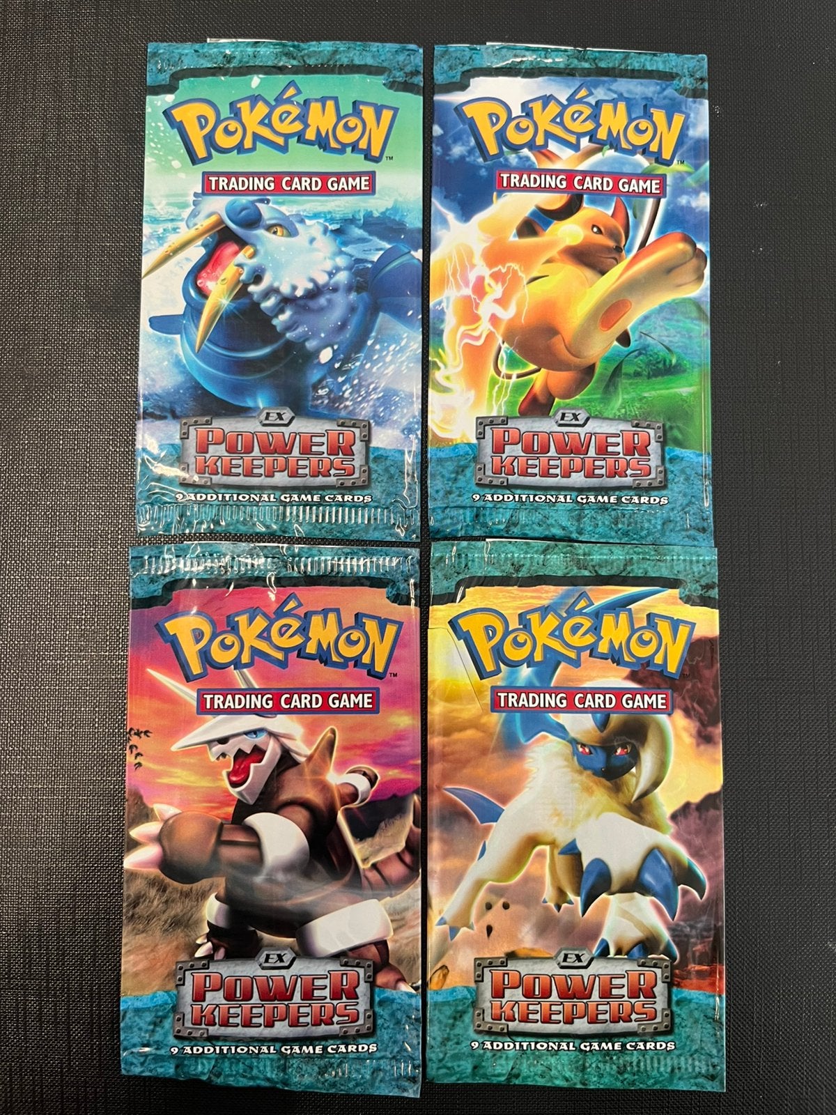Pokemon booster empty EX power keepers art set complete, Ophalen of Verzenden, Zo goed als nieuw, Booster