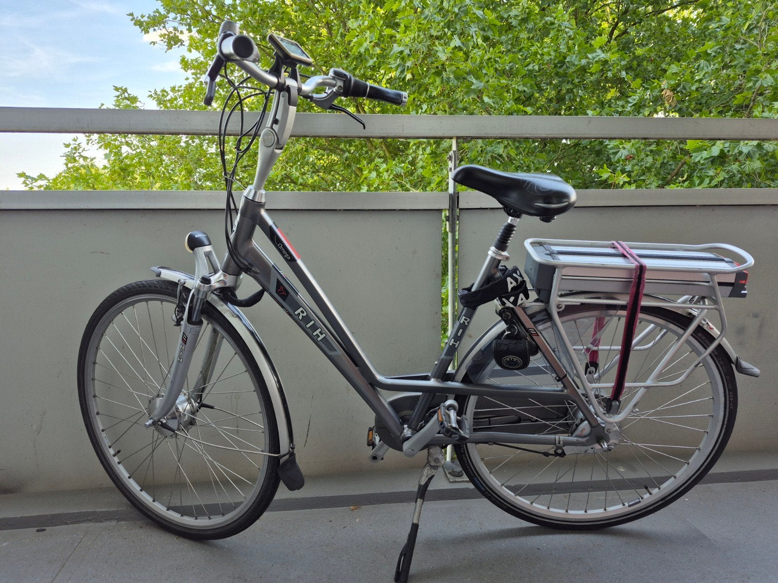 Elektrische fiets - RIH Omega 2, Fietsen en Brommers, Minder dan 30 km per accu, Gebruikt, 51 tot 55 cm, Ophalen