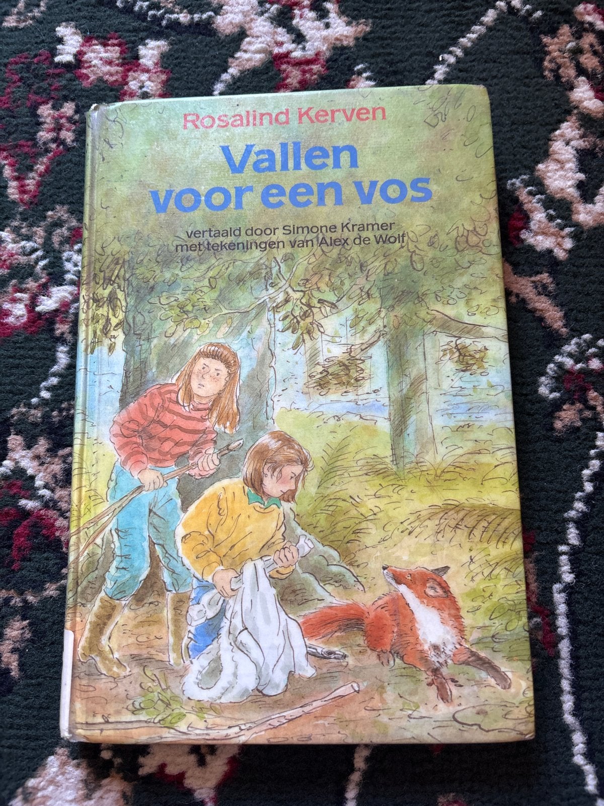 Vallen voor een vos - Rosalind Kerven, Boeken, Ophalen of Verzenden, Gelezen, Fictie algemeen
