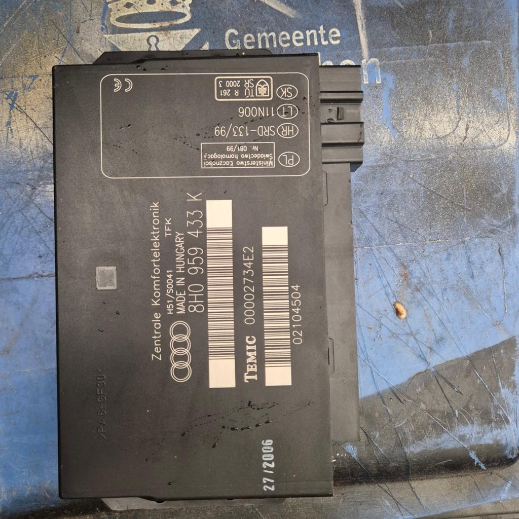 KOMFORT MODULE AUDI A4 CABRIO B7, Auto-onderdelen, Ophalen of Verzenden, Audi