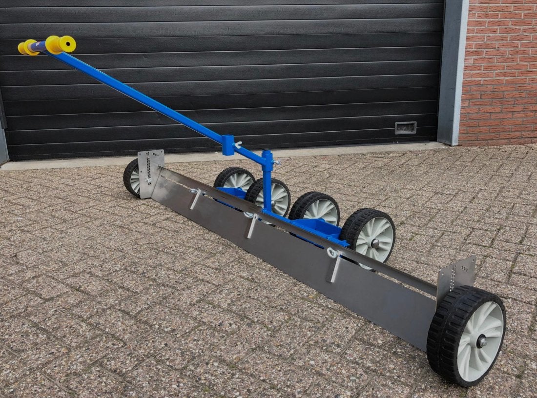 Strakvlak egalisatieschuif te huur!, Ophalen, Zo goed als nieuw