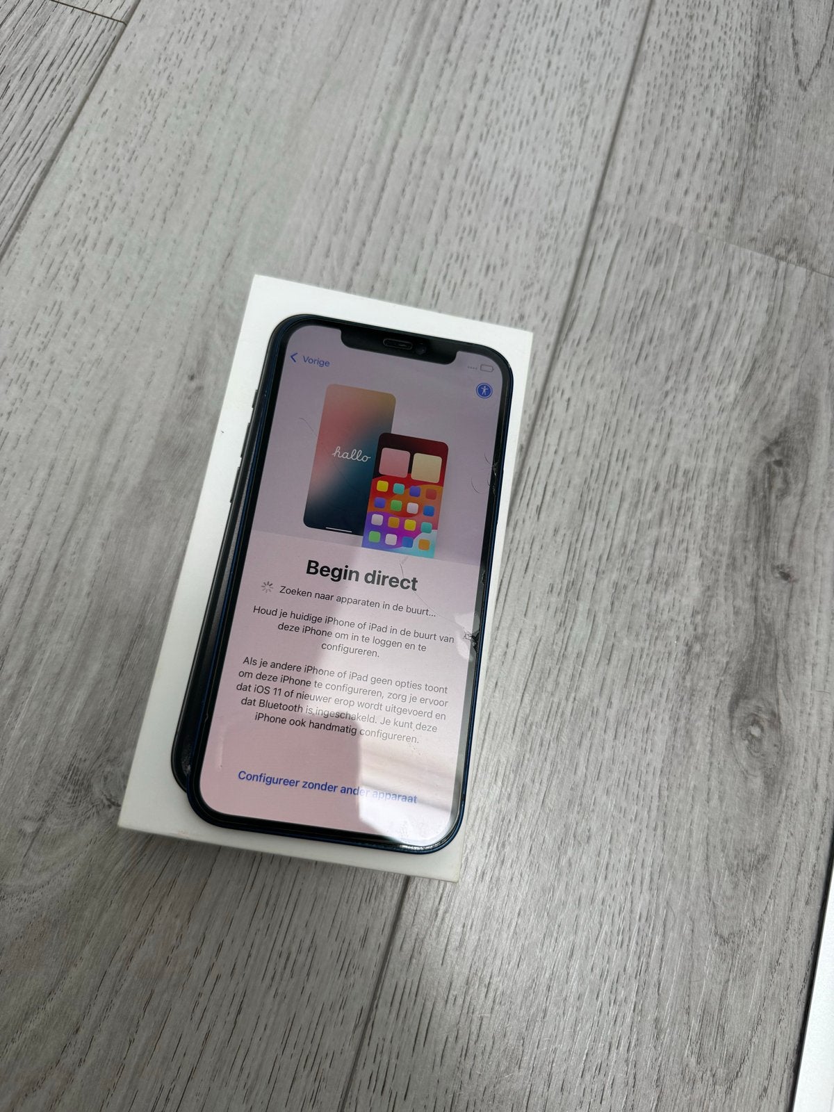 iPhone 12 - 64GB - Blauw - Goede staat, Gebruikt, Blauw, Ophalen of Verzenden, Zonder simlock