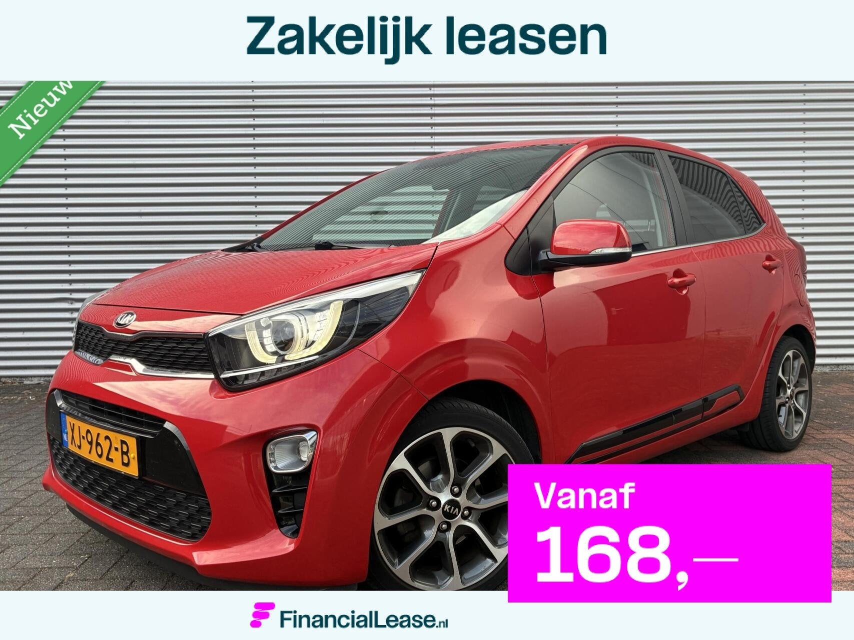 Kia Picanto 1.0 CVVT Colour Edition Led Carplay Camera Cruis, Voorwielaandrijving, Stof, Gebruikt, Euro 6