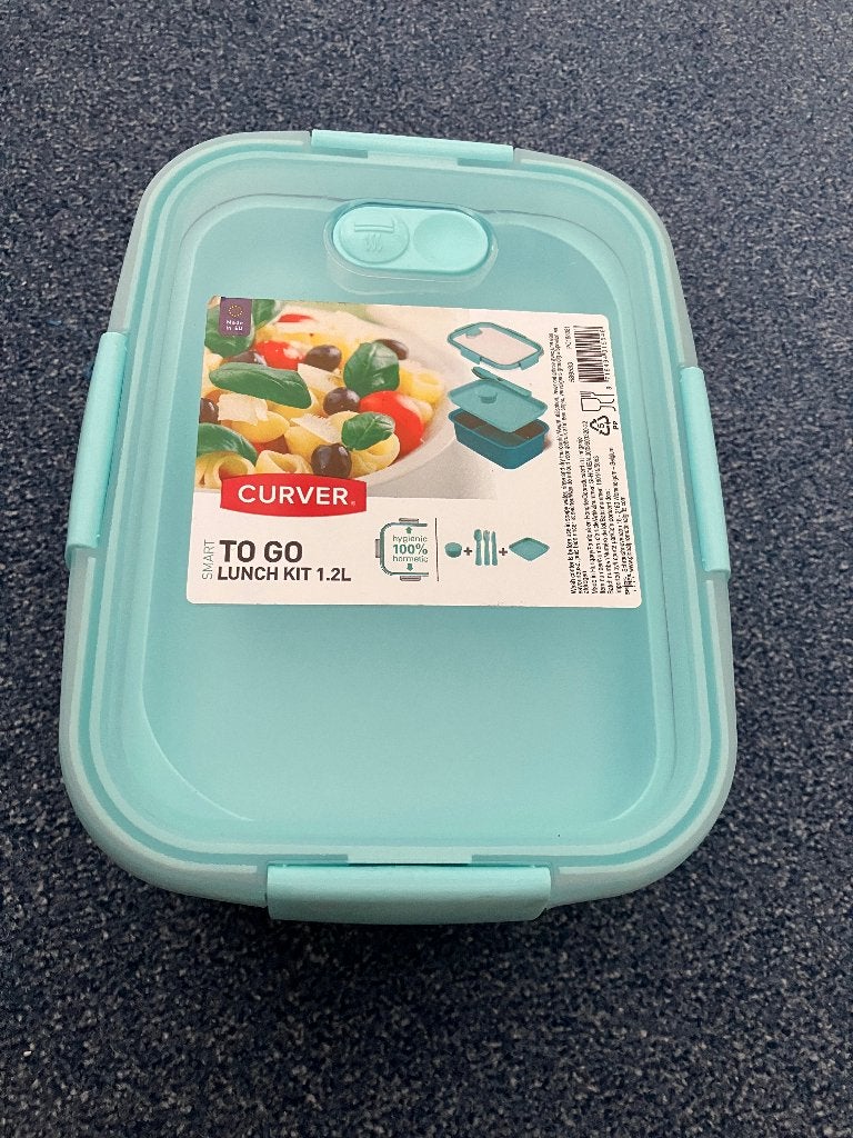 LUNCH  KIT  TO  GO, Groen, Kunststof, Nieuw, Ophalen of Verzenden