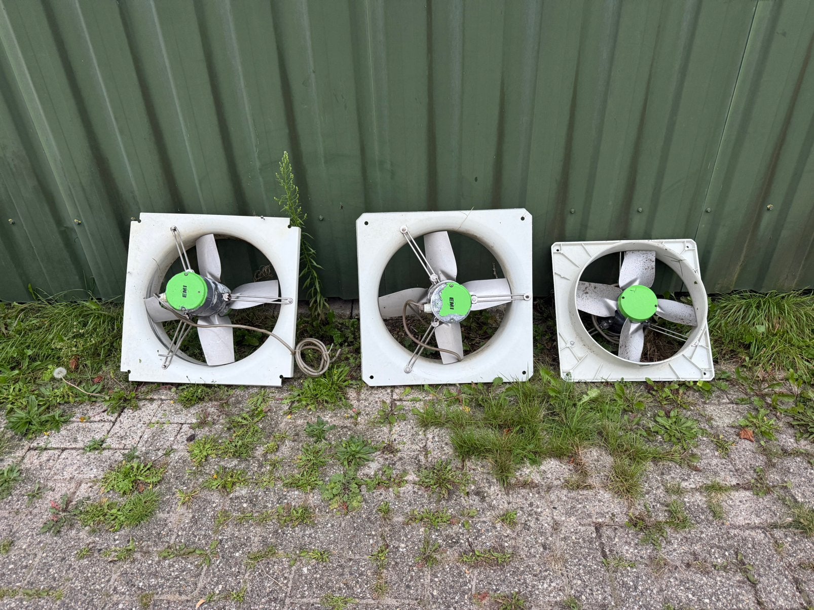 Stalventilatoren, gebruikt, Ophalen, Gebruikt, Ventilator en Afzuiger