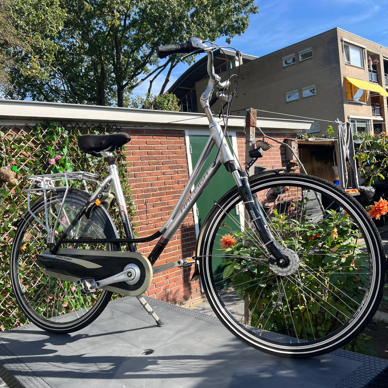 Raleigh damesfiets – origineel, netjes en alles werkt!, Ophalen, Zo goed als nieuw, Overige merken