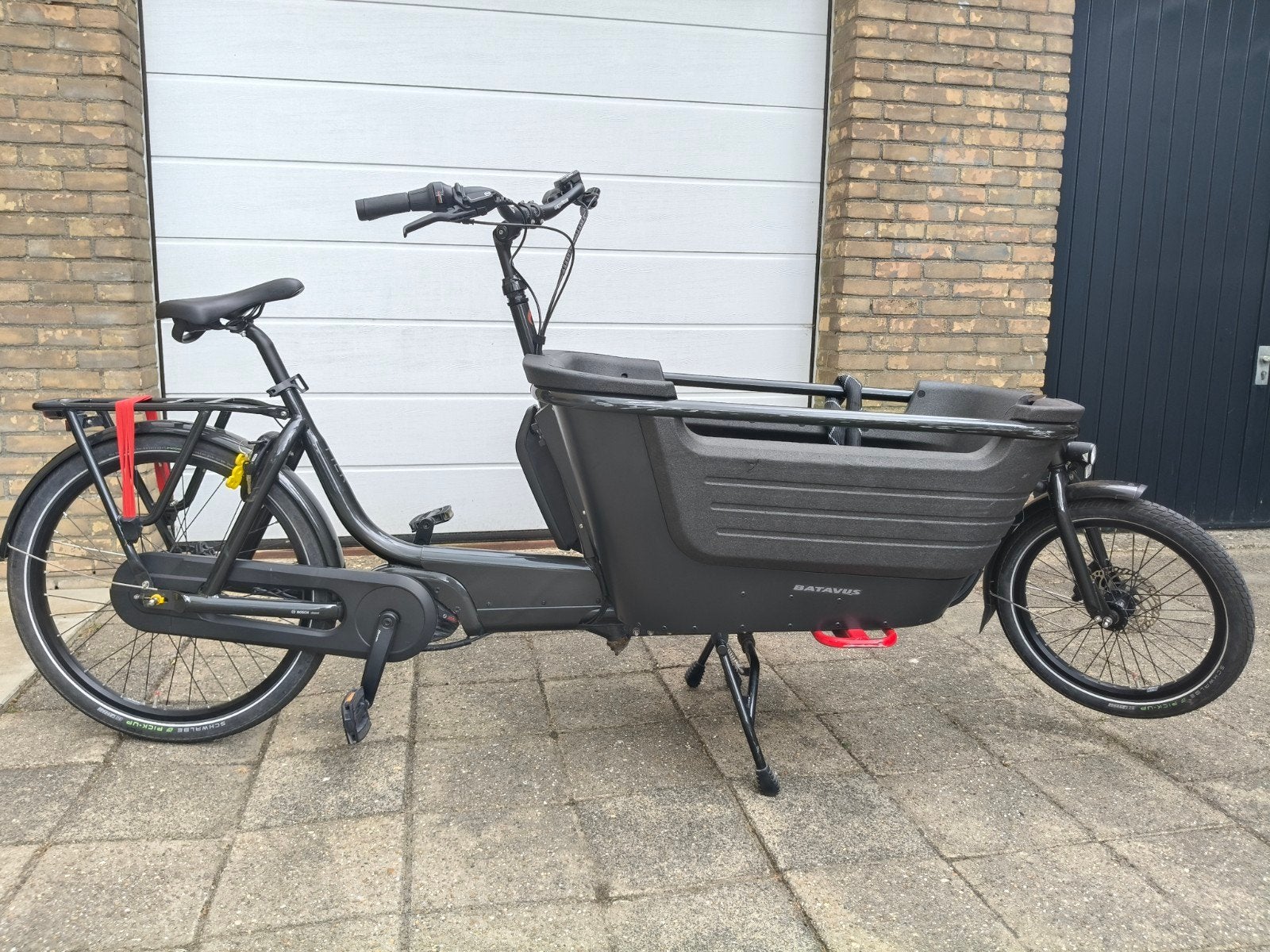 Batavus Fier 2 bakfiets - mrt 2023- 2900 km., Elektrisch, Zo goed als nieuw, 2 kinderen, Ophalen