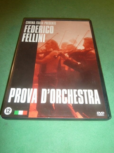 Prova d'orchestra Frederico Fellini dvd, Drama, Verzenden, Italië, Zo goed als nieuw
