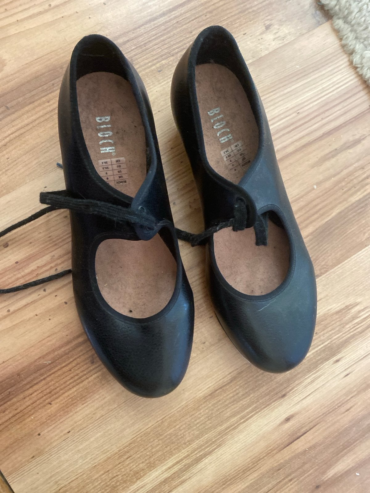 Bloch tapschoenen, maat 39.5, zwart, Ophalen of Verzenden, Gebruikt, Schoenen