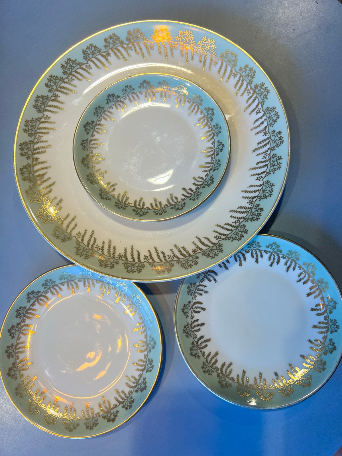 Vintage Thomas Germany Porseleinen Borden Set, Ophalen of Verzenden