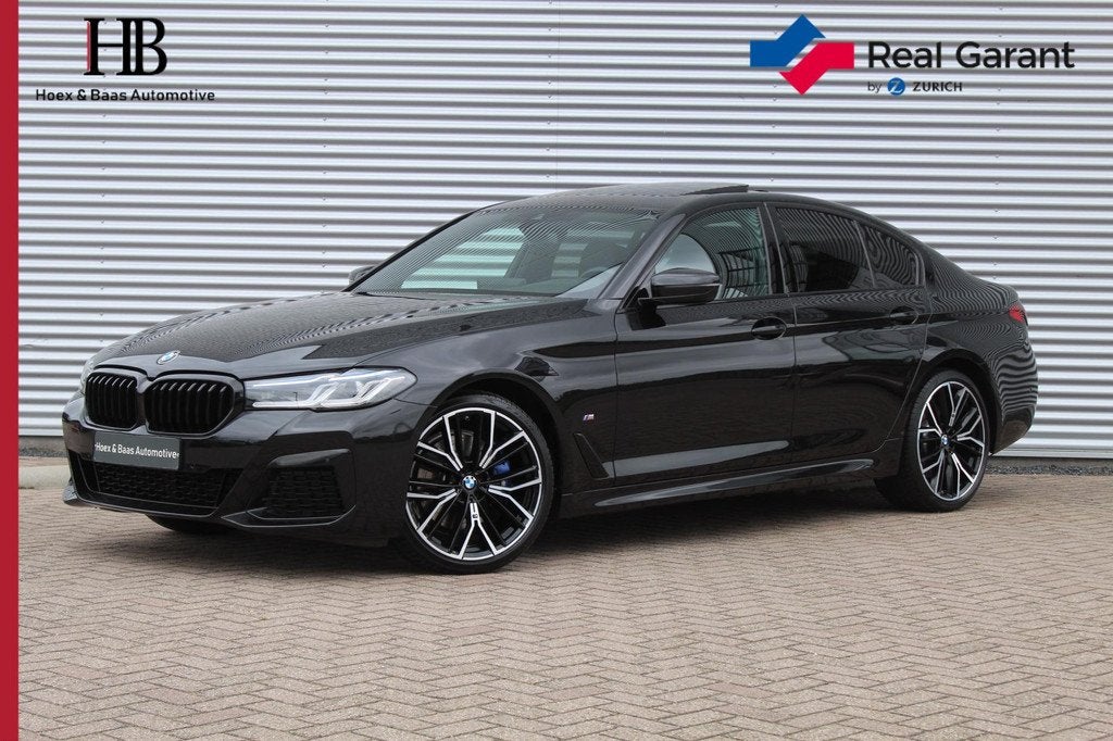 BMW 5-serie 520i M-Sport/Schuifdak/Sfeerverl/20inch/Leder, Auto's, BMW, 1998 cc, Achterwielaandrijving, Gebruikt, Euro 6