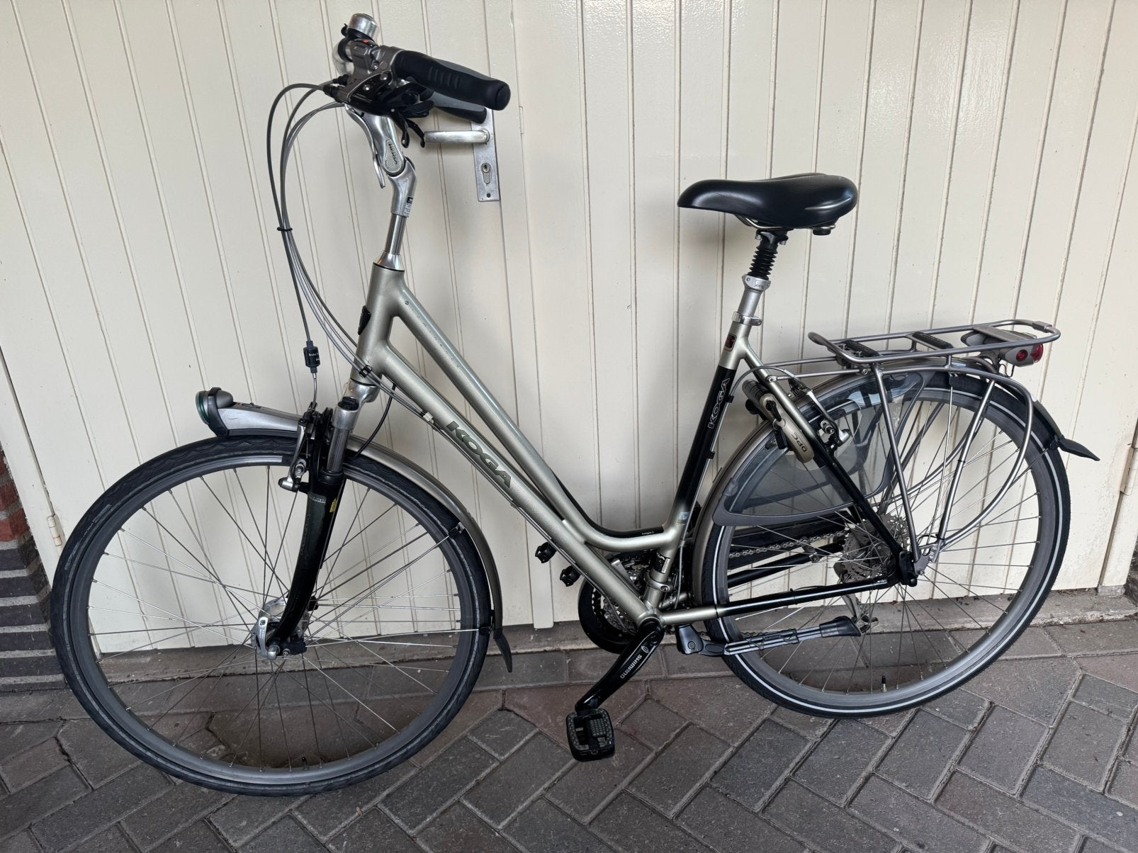Sportieve KOGA Prominence damesfiets D56 V27 Shimano DeoreLX, 56 cm of meer, Ophalen, Zo goed als nieuw, Velgrem