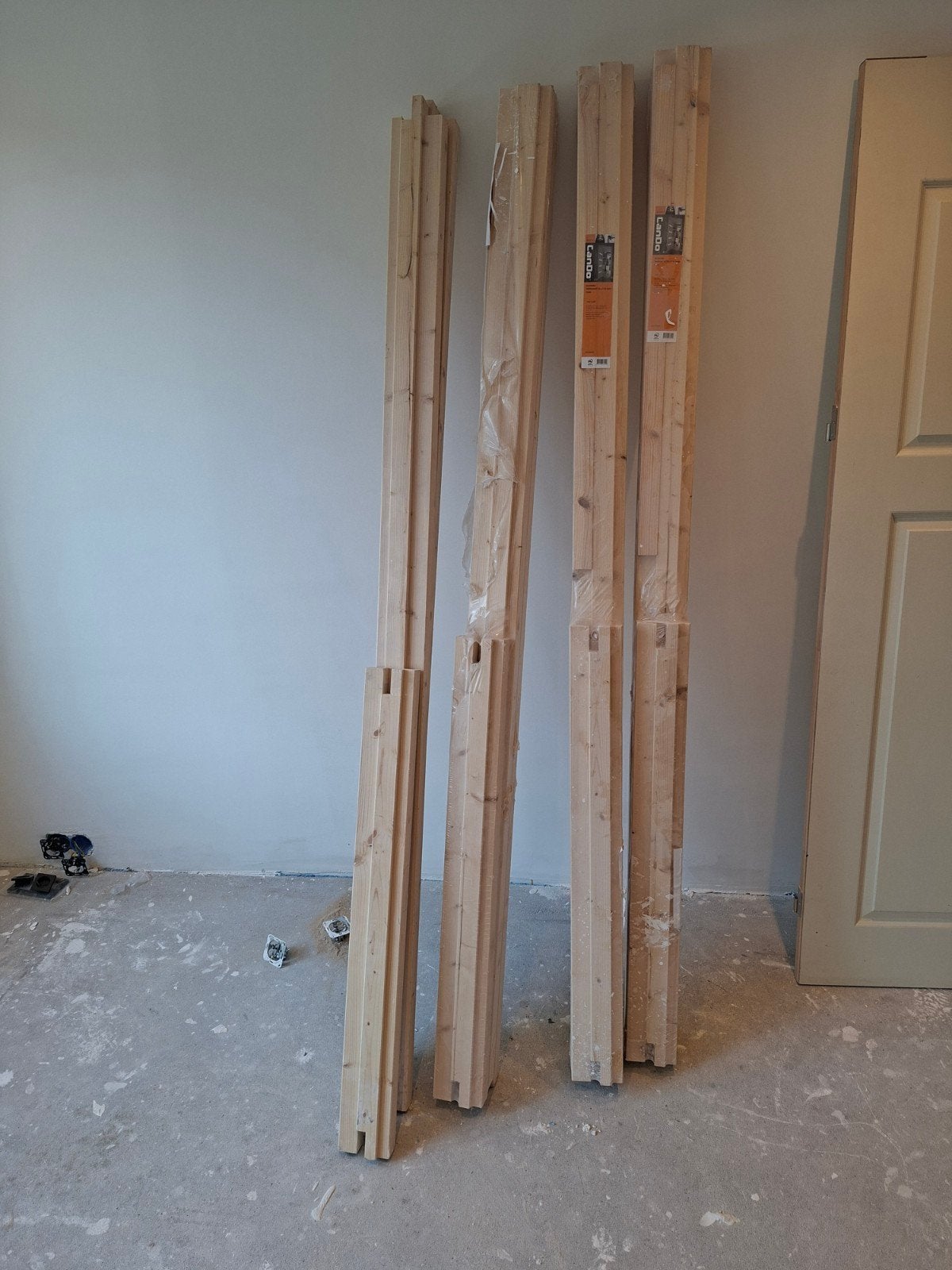 Nieuwe CanDo Deurkozijnen Universeel 56x114 mm, Ophalen, 80 tot 100 cm, Binnendeur, Nieuw