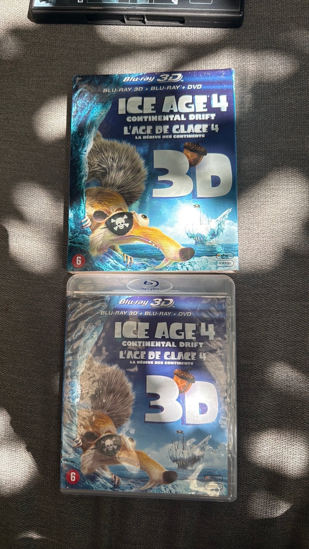 Ice age 4 3D, Cd's en Dvd's, Blu-ray, Ophalen of Verzenden, Zo goed als nieuw, Tekenfilms en Animatie