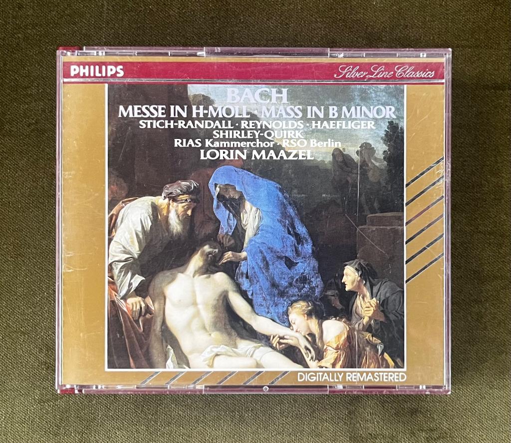 Bach: Hohe Messe - Lorin Maazel, Cd's en Dvd's, Ophalen of Verzenden, Barok, Zo goed als nieuw, Vocaal