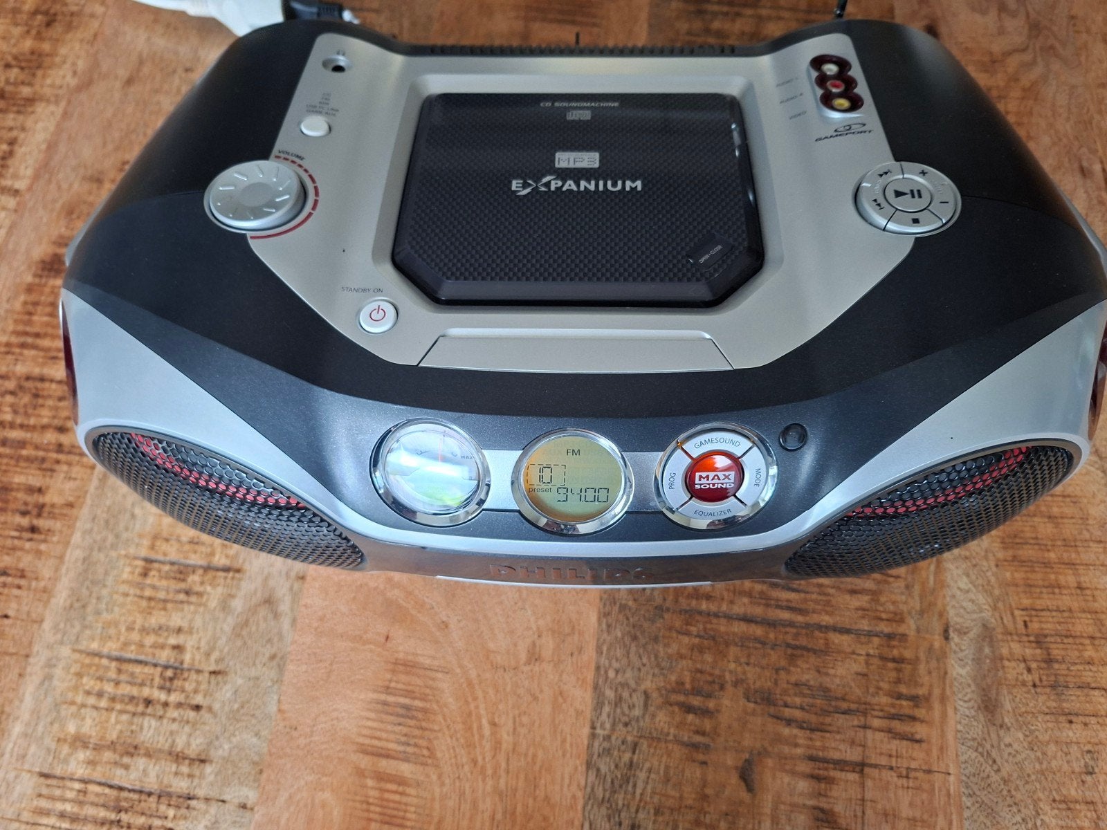 Philips Soundmachine AZ2538 met CD-speler en radio, Ophalen, Zo goed als nieuw, Radio, Met cd-speler