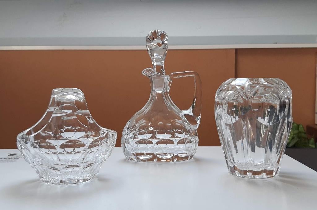 kristal Nachtmann setje, Antiek en Kunst, Antiek | Glas en Kristal, Ophalen of Verzenden