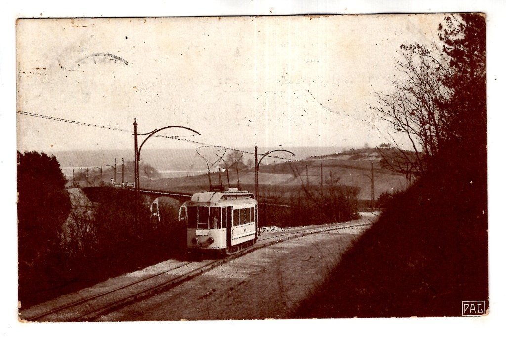 Berg en Dal Nijmegen  1913 Tram, Verzenden, Voor 1920, Gelopen, Gelderland