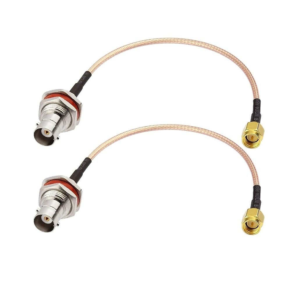 2 X Superbat SMA Plug to BNC Connector, RG316, 50 Ohm, 15 cm, Telecommunicatie, Ophalen, Nieuw, Antenne