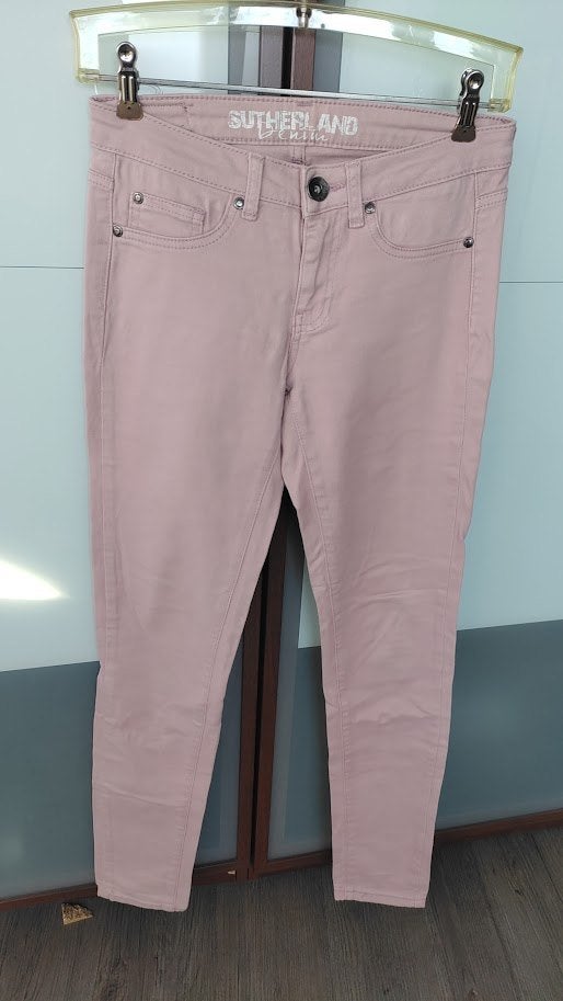 Denim broek xs, Sutherland, Ophalen of Verzenden, Zo goed als nieuw, Roze