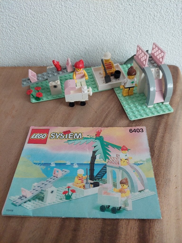 Lego Paradisa 6403 speeltuin, Lego, Lego, Gebruikt, Ophalen of Verzenden
