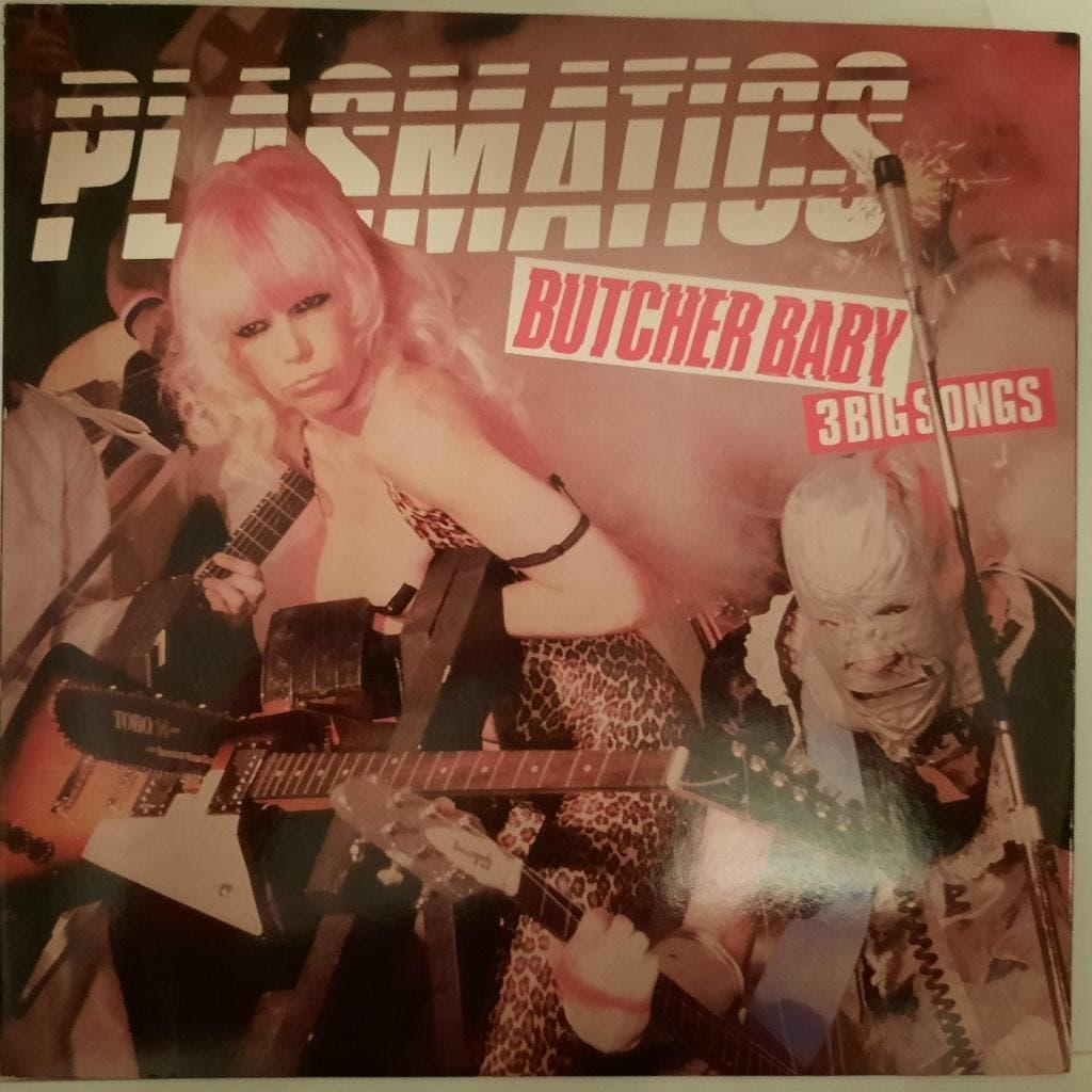 12 Inch single "Butcher Baby - Plasmatics, 1980 - 1989, Ophalen of Verzenden, Zo goed als nieuw, Inclusief binnenhoes