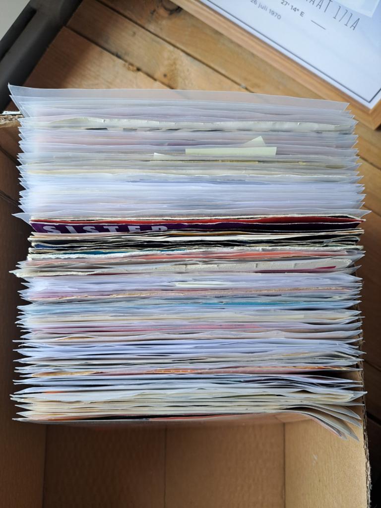 Partij vinyl singles soul, funk en disco, Gebruikt, 7 inch, Single, Ophalen of Verzenden