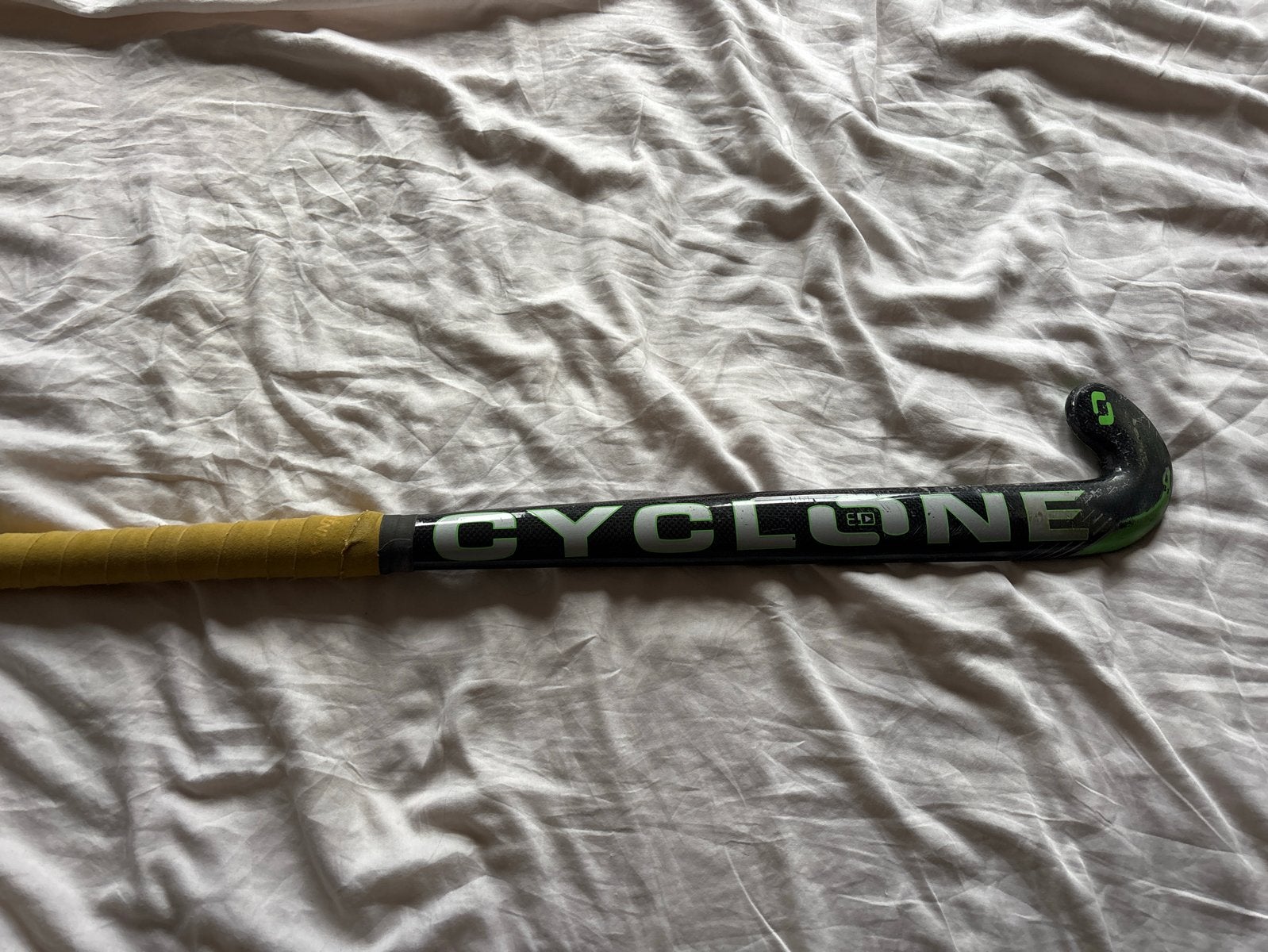 Hockeystick Cyclone - Gebruikt 70-80% carbon, Ophalen of Verzenden, Gebruikt, Stick