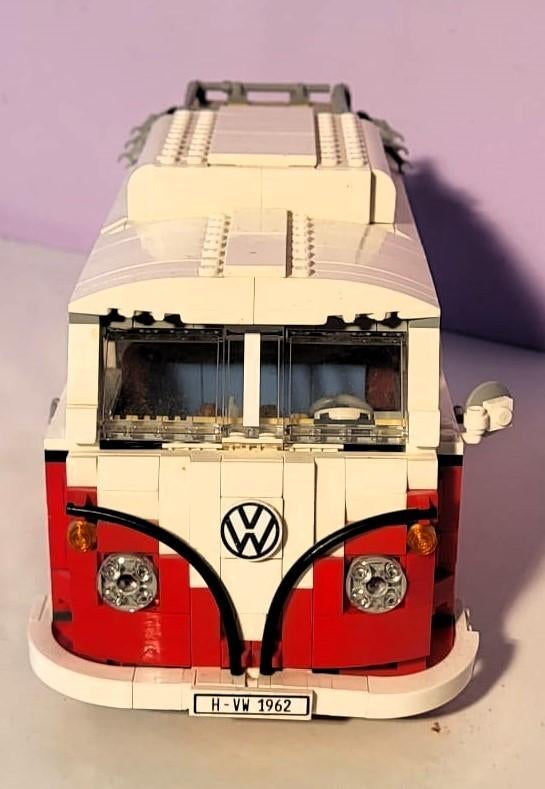 LEGO Volkswagen T1 Kampeerbus - 10220, Gebruikt, Lego, Compleet, Ophalen of Verzenden