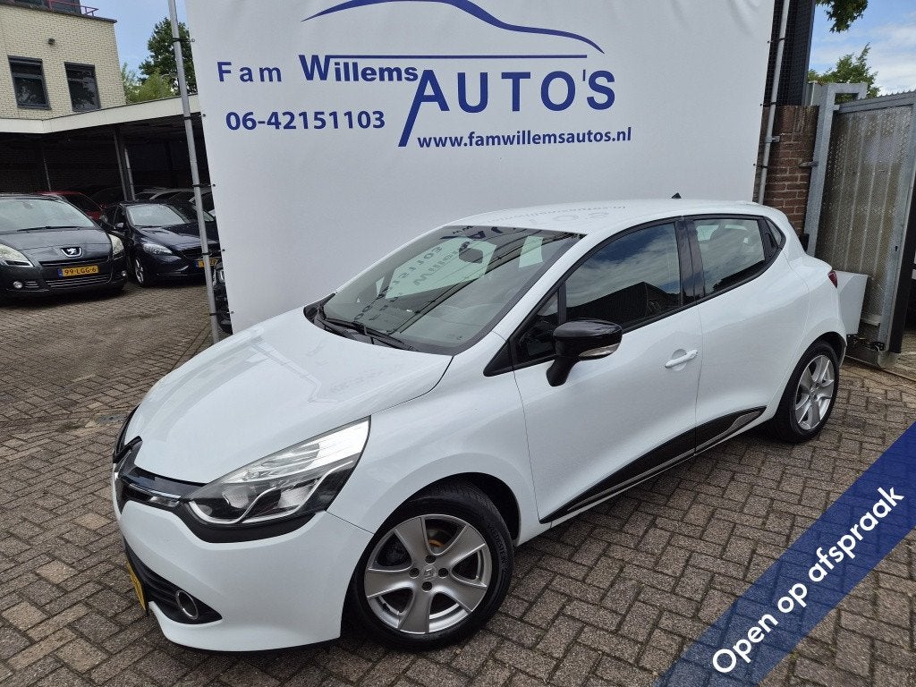Renault Clio 0.9 TCe Expression (bj 2015), Auto's, Renault, Bedrijf, Te koop, Clio, ABS, Airbags, Airconditioning, Alarm, Bluetooth