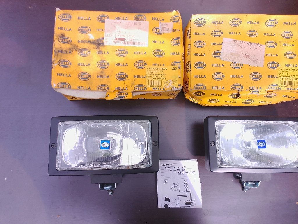 Set Hella Jumbo 220 verstralers, Ophalen of Verzenden, Gebruikt