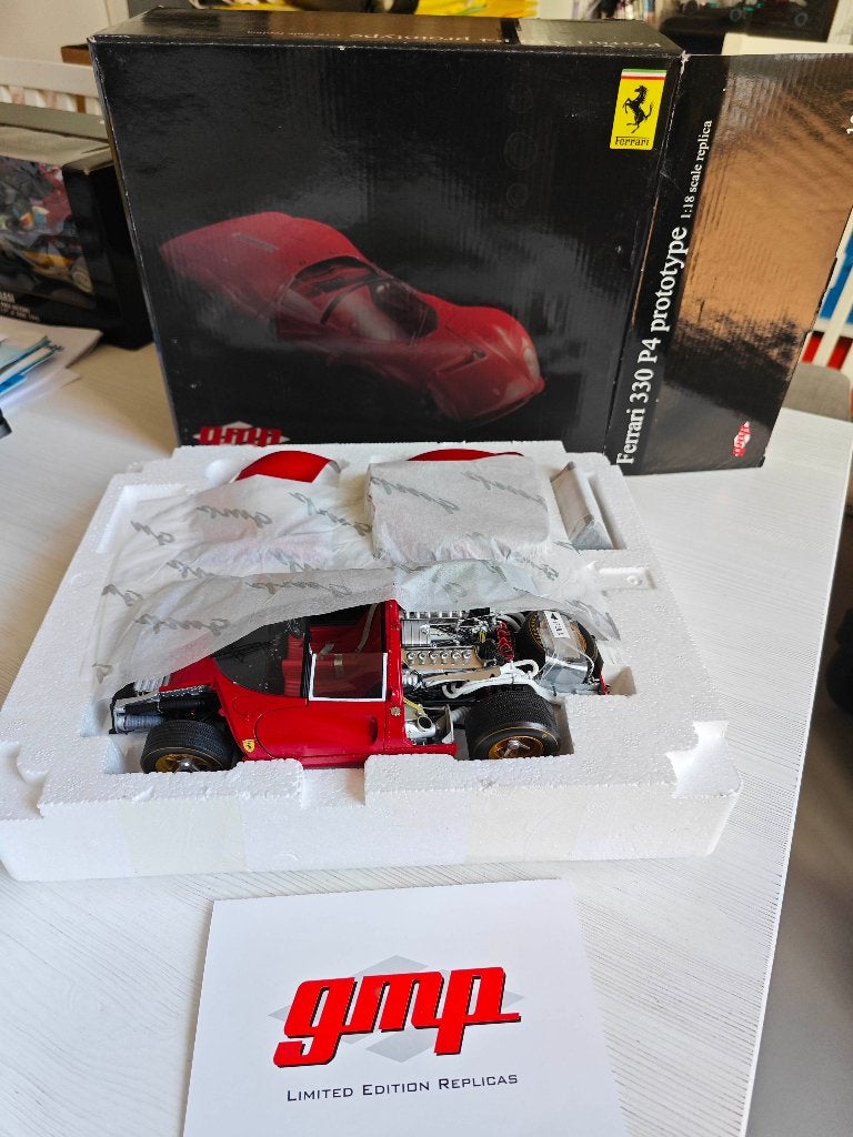 1:18 GMP Ferrari 330 p4 spider prototype nieuw in doos, Hobby en Vrije tijd, Ophalen of Verzenden, Nieuw, Auto, Overige merken
