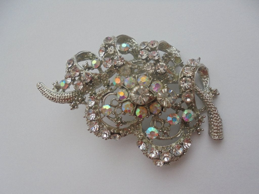 Fako Bijoux broche, Overige materialen, Ophalen of Verzenden, Zo goed als nieuw, 7 tot 10 cm