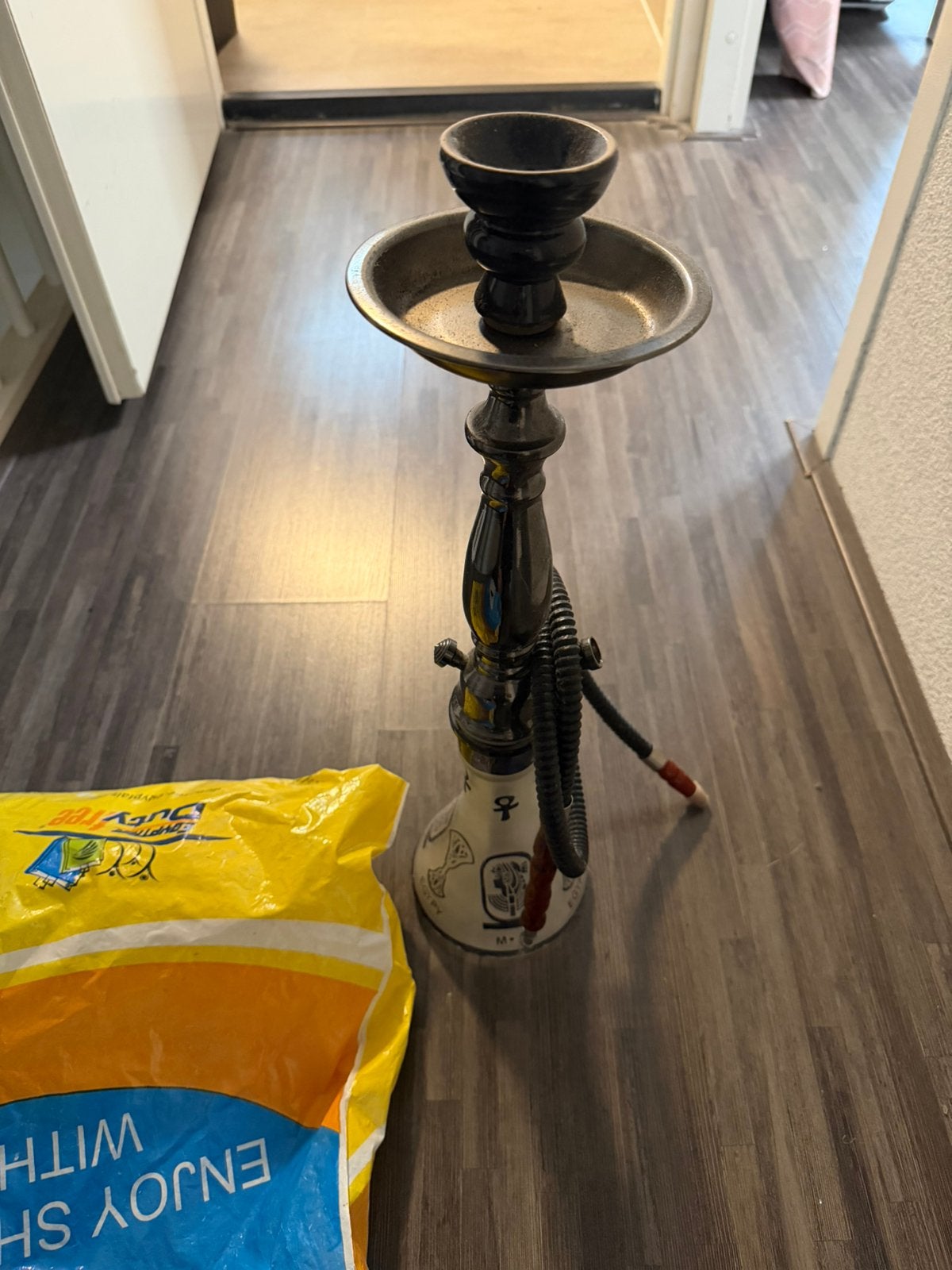Waterpijp, Ophalen of Verzenden, Zo goed als nieuw, (Water)pijp