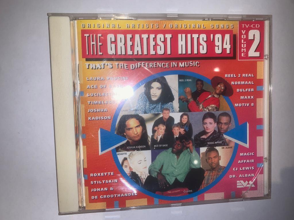cd the greatest hits 94 volume 2, Verzenden, Zo goed als nieuw, Pop