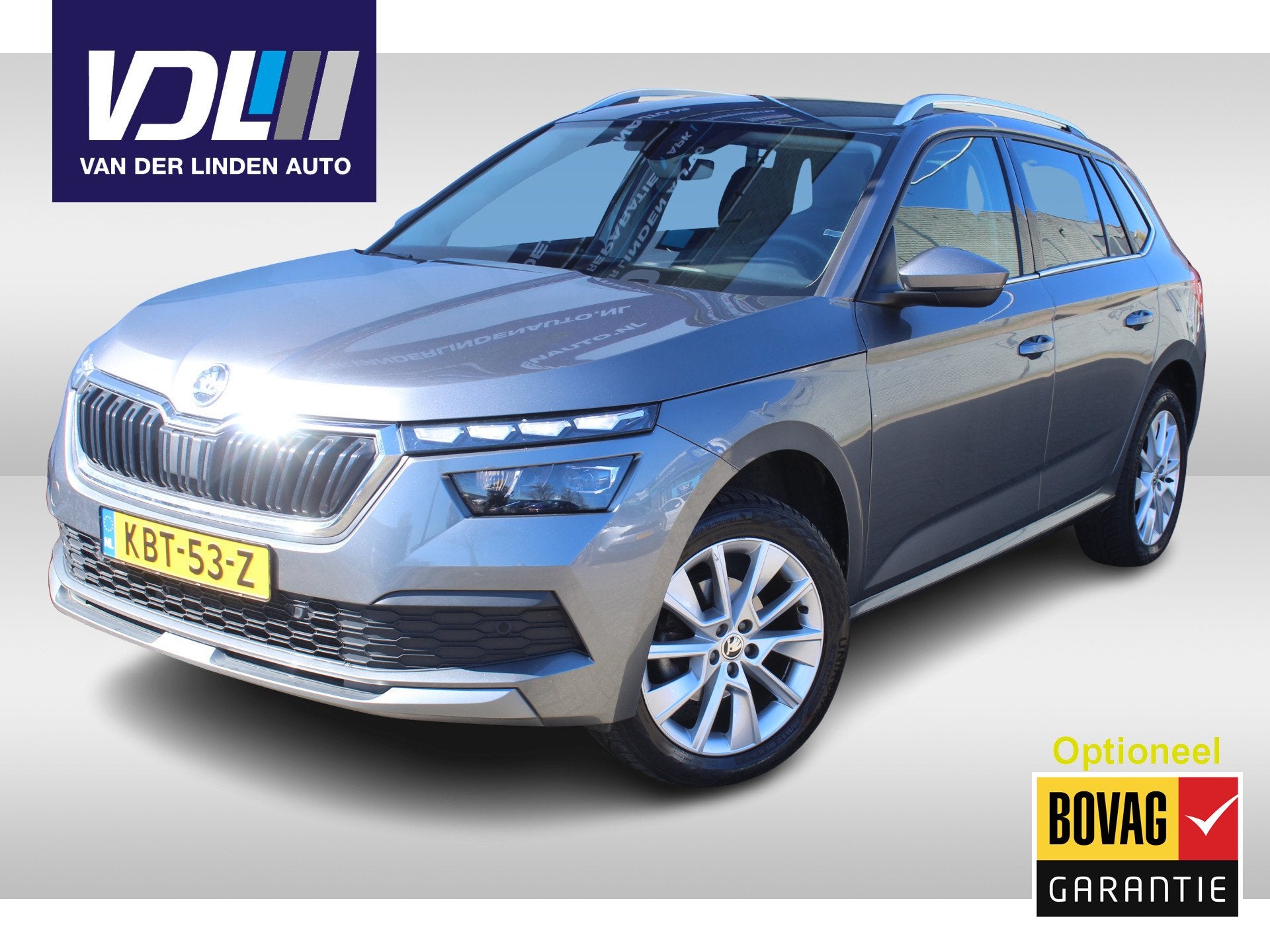 Skoda Kamiq 1.0 TSI Sport Business Automaat l Stoel verwarmi, Auto's, 12 maanden, Stof, Gebruikt, 620 kg