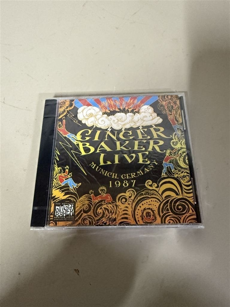 Ginger Baker - Live in Munchen 1987 - CD, Ophalen of Verzenden, Gebruikt, Jazz