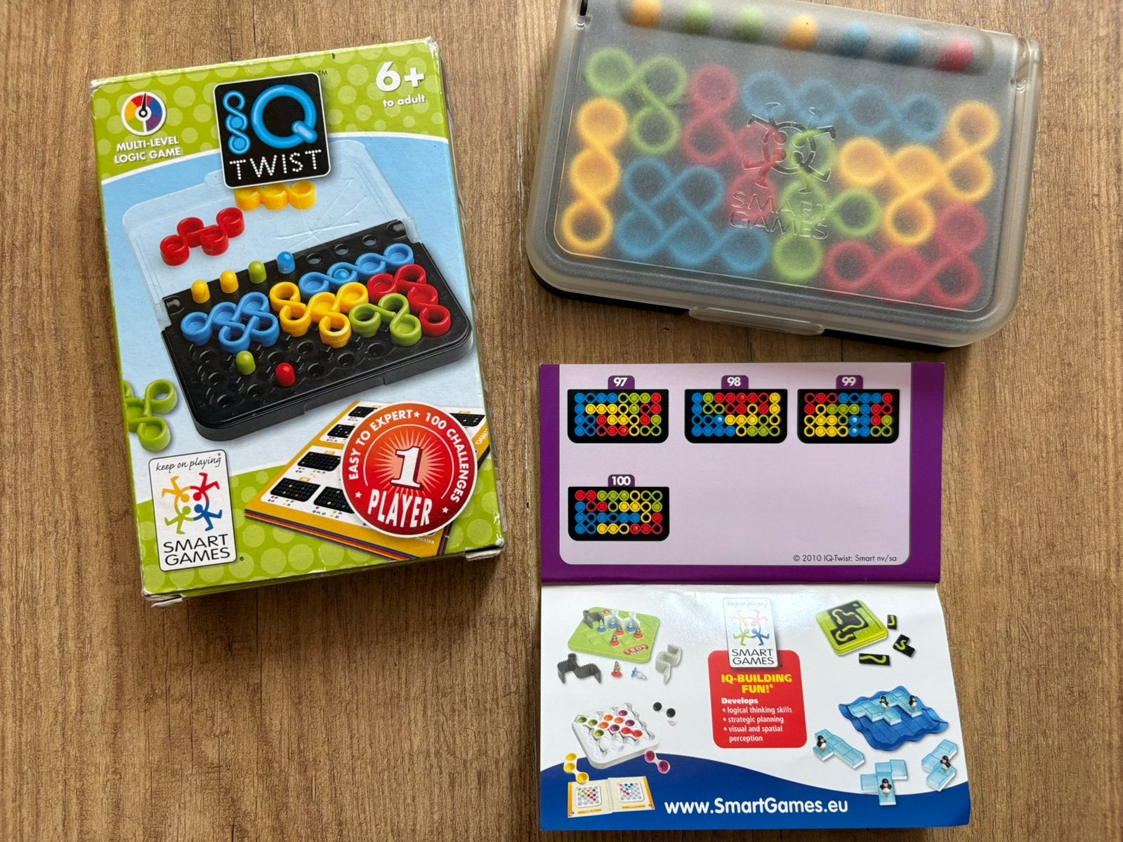 Q Twist, Ophalen, Zo goed als nieuw, Puzzelen