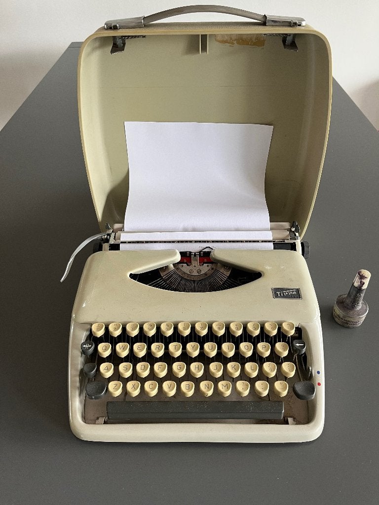 Typemachine, Ophalen, Gebruikt